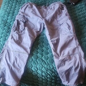 American Eagle Charcoal Flex Pants